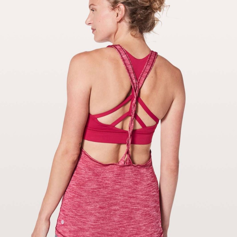 Lululemon twist and toil size 4 tank